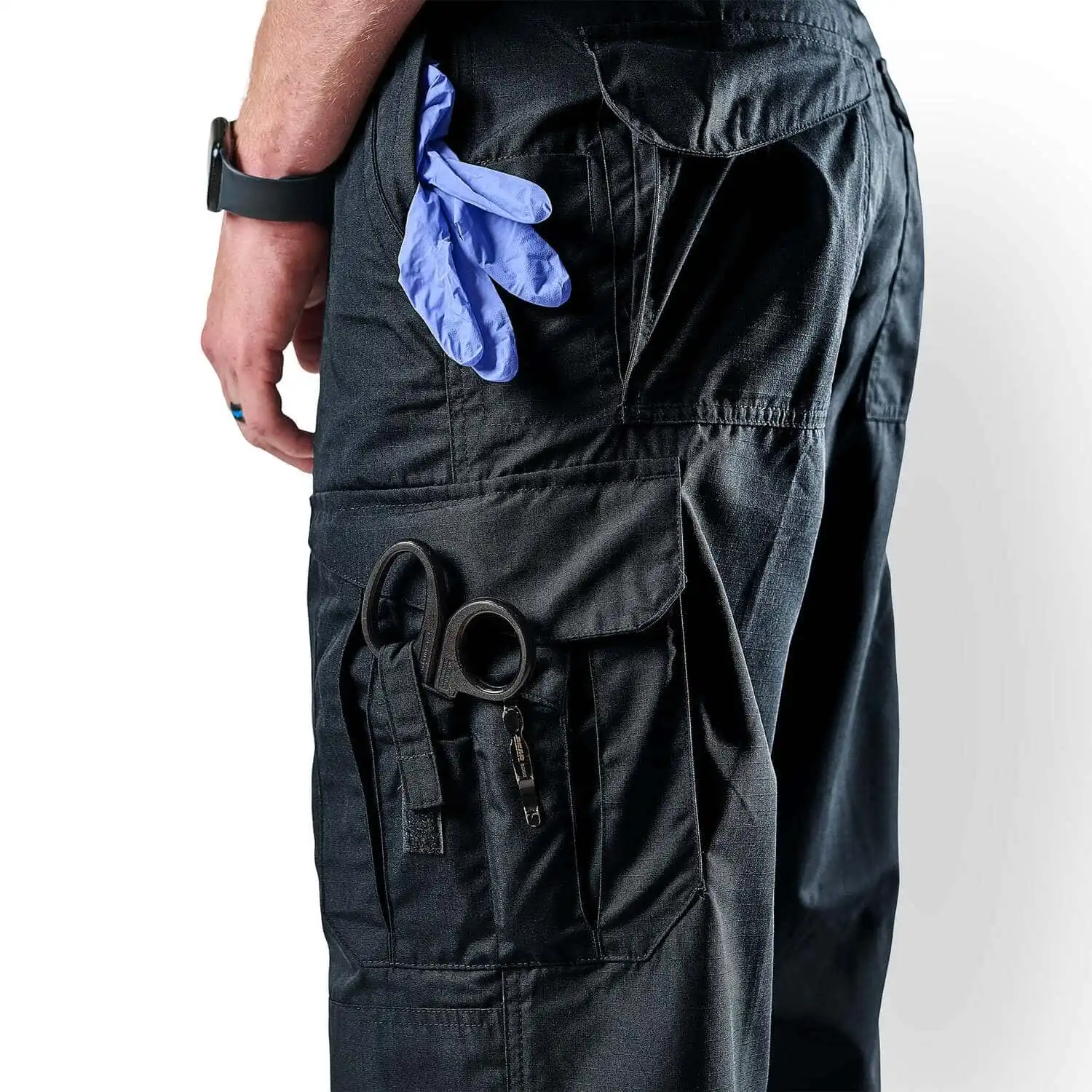 Alternative view of 24-7 Series Mens Navy EMS Uniform Pants