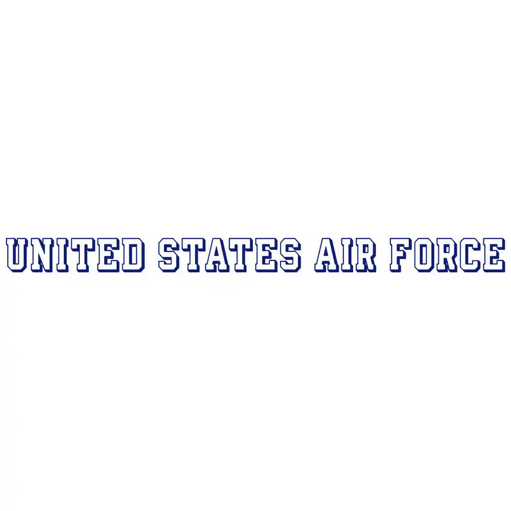 18-inch Air Force Window Decal