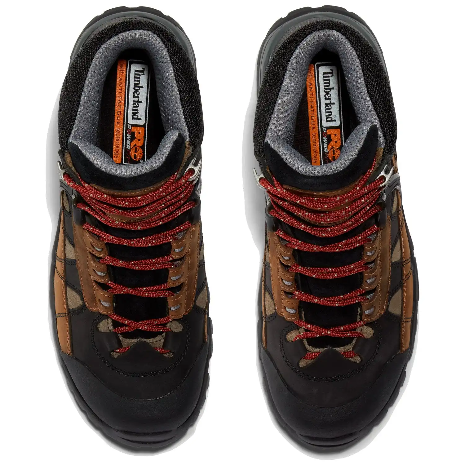 Alternative view of Timberland Hyperion Hiker Brown Waterproof Safety Toe Work Boot - 90646