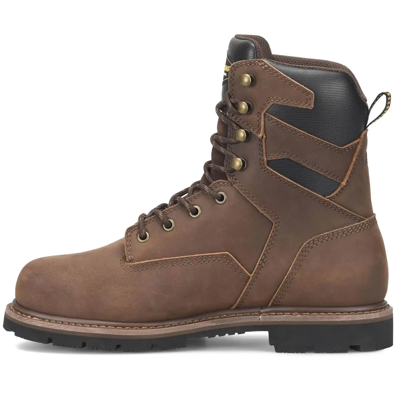 Alternative view of Carolina Gruntz CA3599 8-Inch Men's 8-Inch Brown Safety Toe Work Boot
