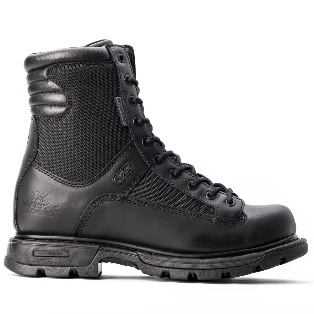 Alternative view of Thorogood GEN-flex2 8-inch Black Waterproof Polishable Toe Side-Zip Tactical Boot - 834-7991