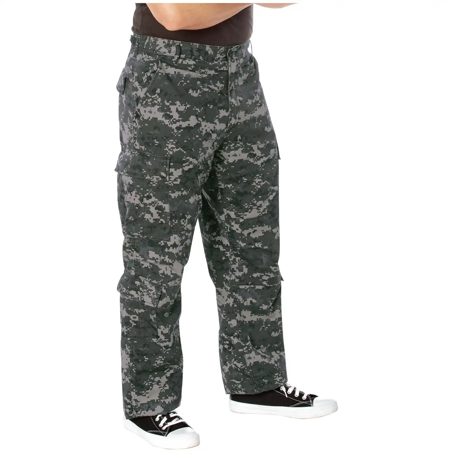 Alternative view of Subdued Urban Digital Vintage Paratrooper Cargo Pants