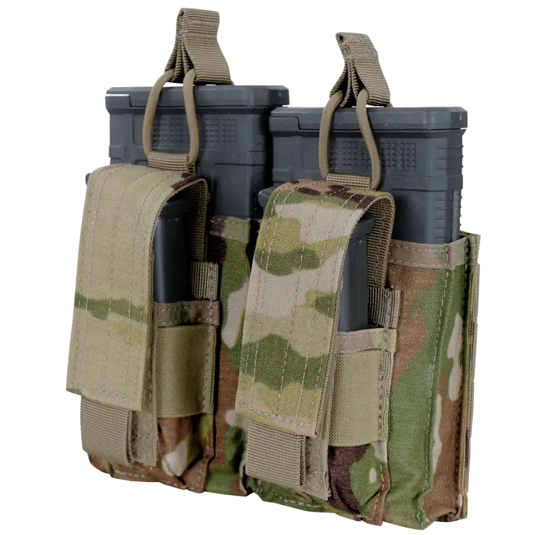 Condor Scorpion Camo Double Kangaroo M14 Mag Pouch