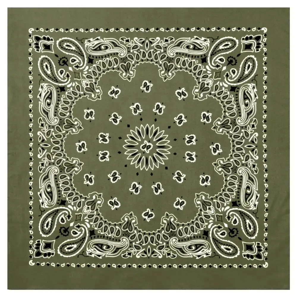 Alternative view of 27-Inch Classic Paisley Bandana