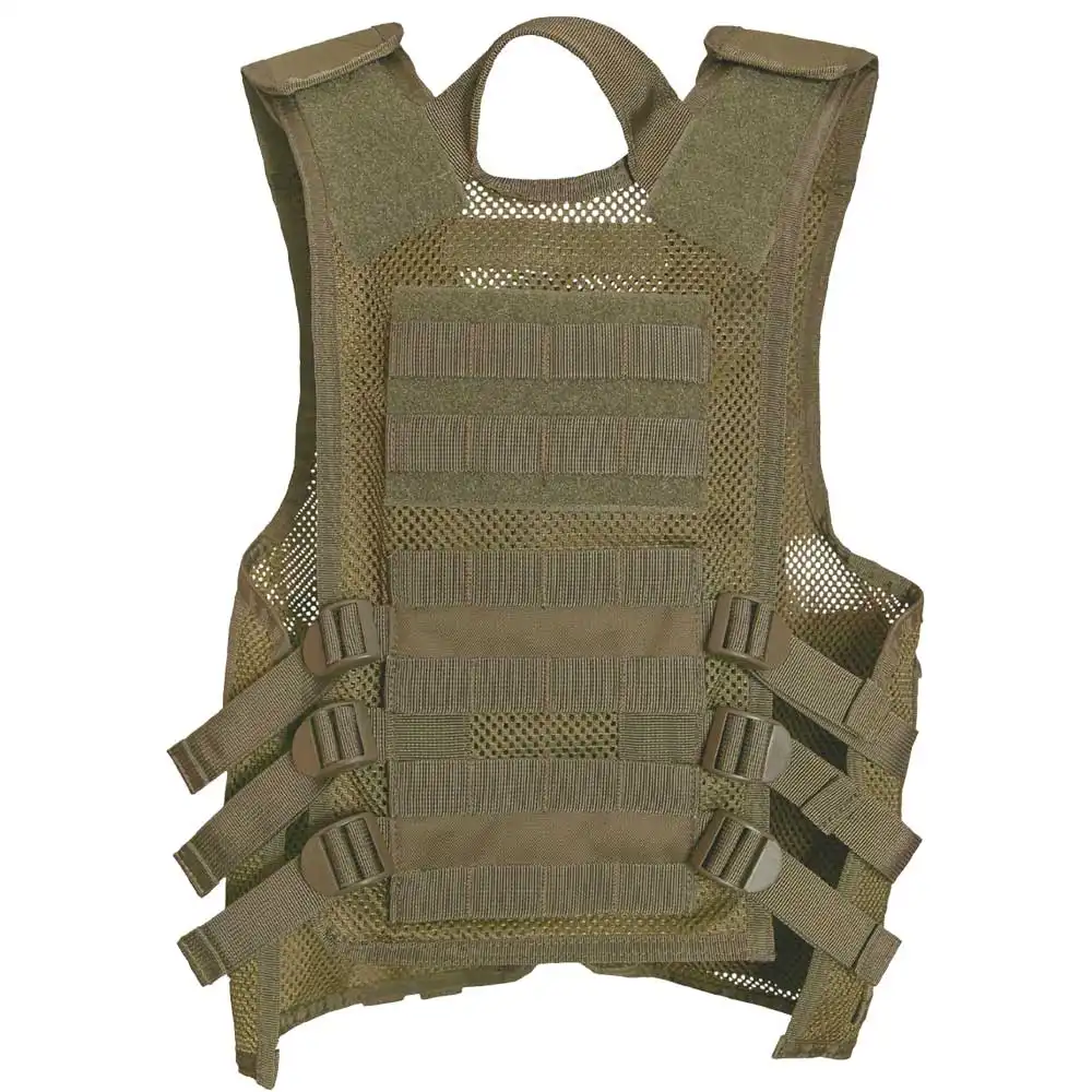 Alternative view of Kids Coyote Brown Tactical Cross Draw Vest