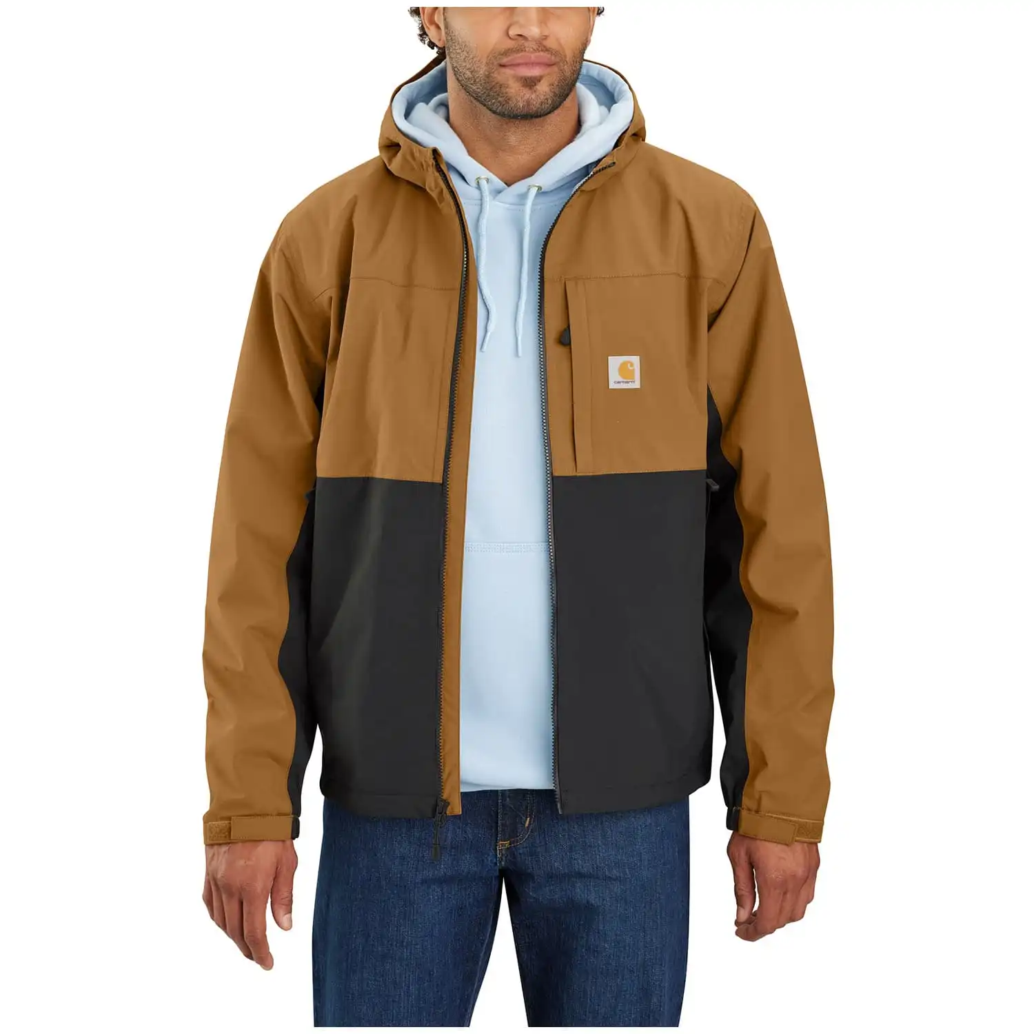 Alternative view of Carhartt Storm Defender Relaxed Fit Men's Lightweight Packable Rain Jacket