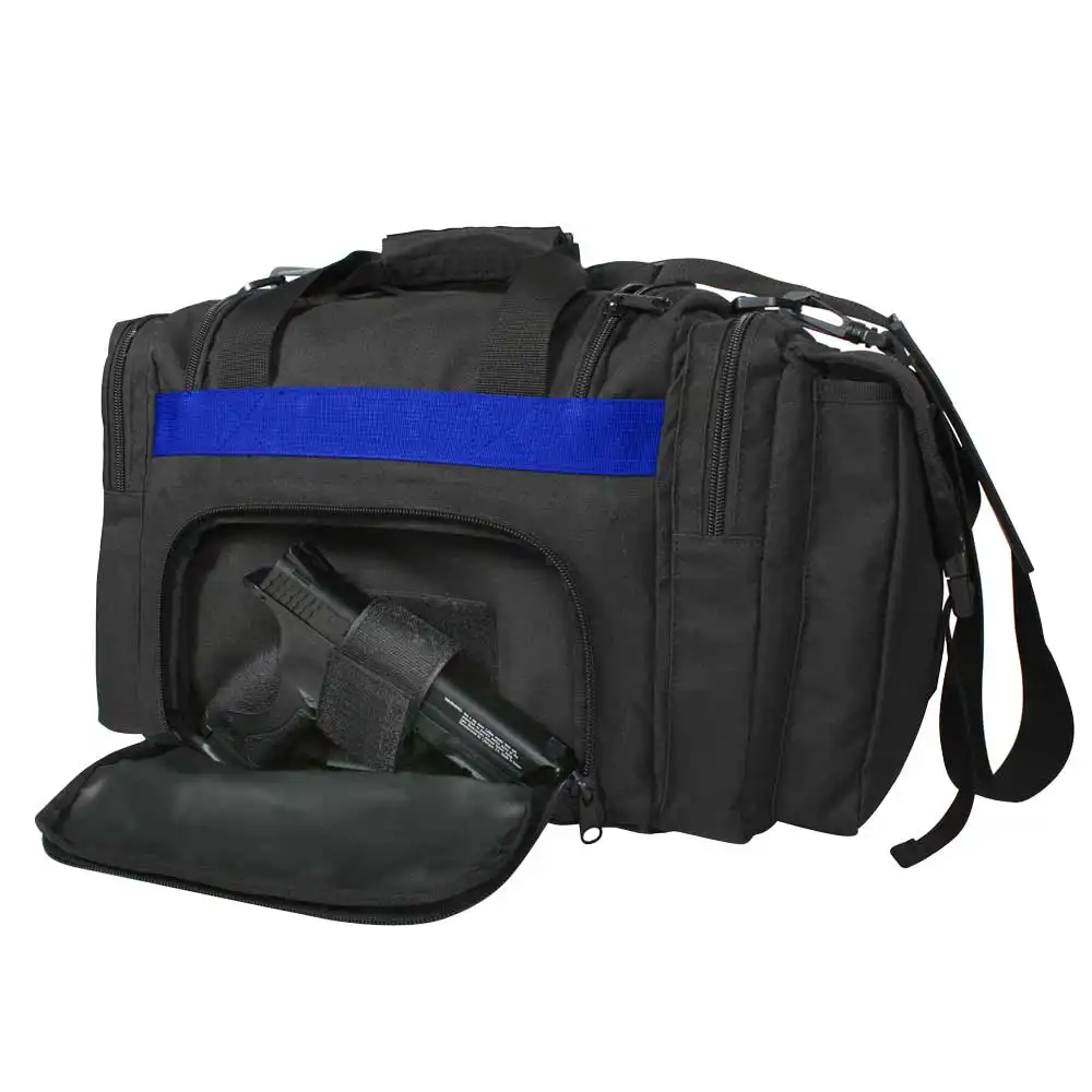 Alternative view of Thin Blue Line Concealed Carry Duffle Bag