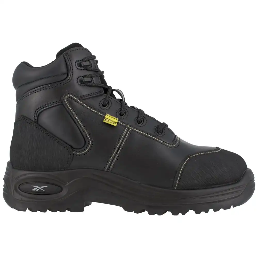 Alternative view of Reebok Trainex Men's Mid Internal Met Guard Composite Toe Black Work Boot