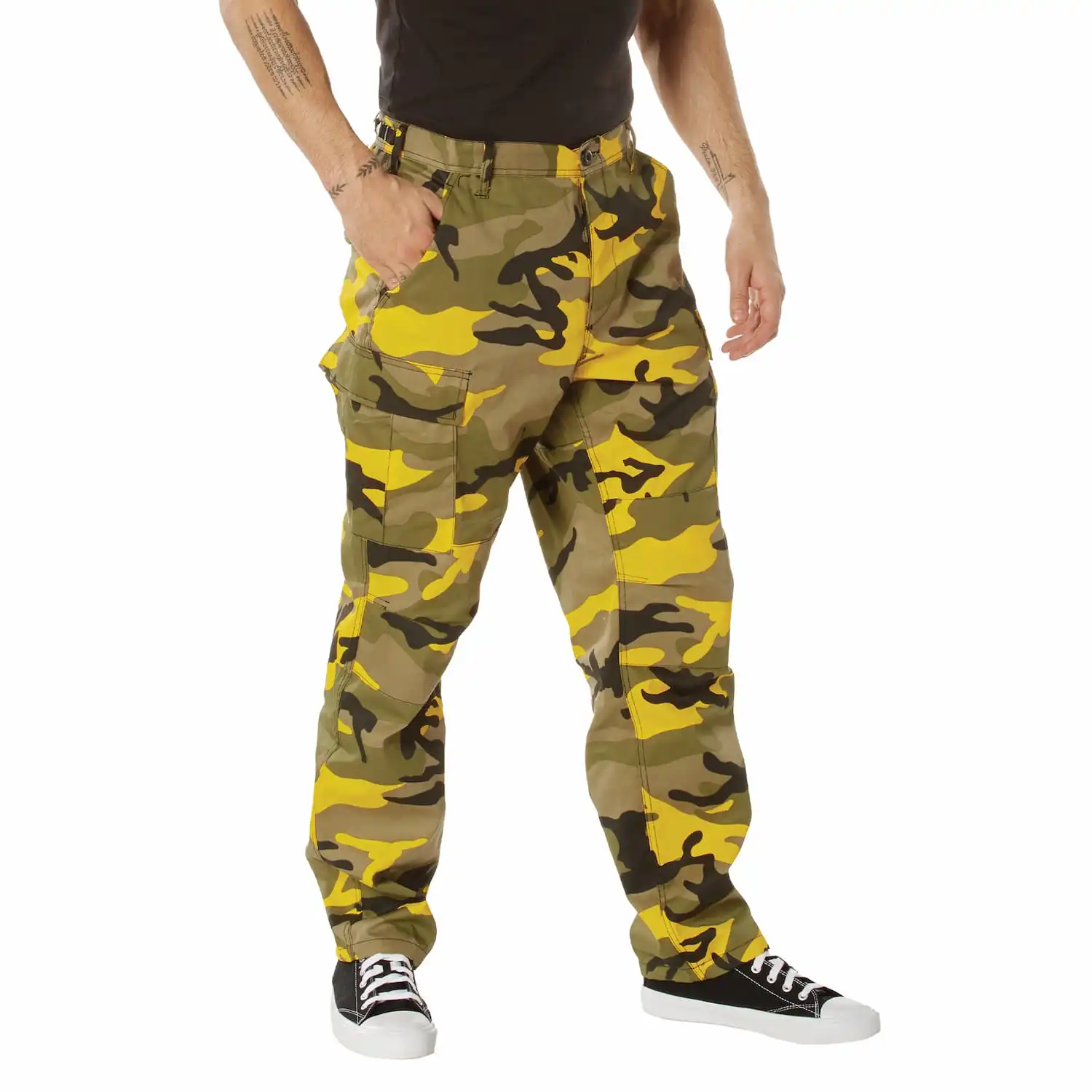 Alternative view of Stinger Yellow Camouflage BDU Pant