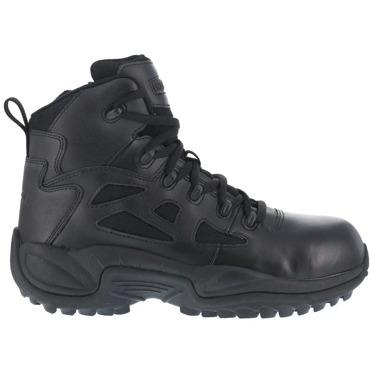 Alternative view of Reebok Womens Rapid Response 6 Inch Side Zip Composite Toe Tactical Boots - RB864