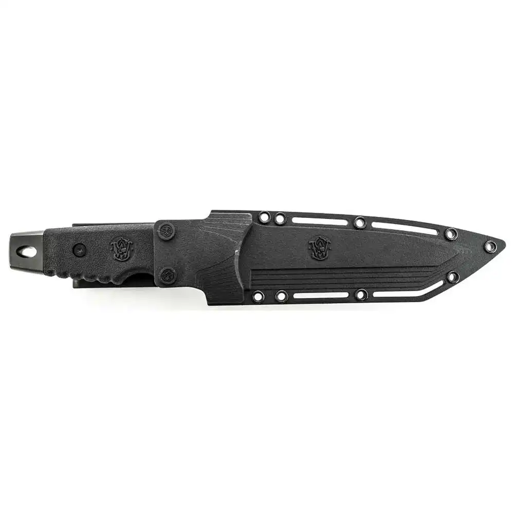 Alternative view of Smith & Wesson Black 5.2-Inch Tanto Fixed Blade Knife