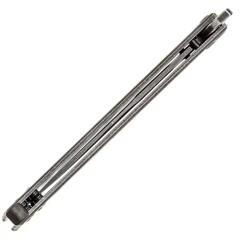 Alternative view of Kershaw Lucha Blackwash 4.6-Inch American Made Butterfly Knife