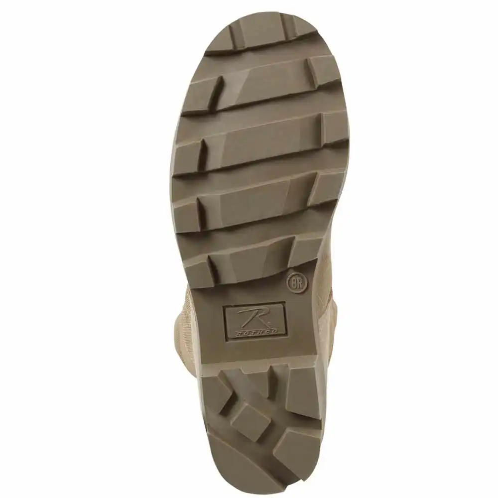 Alternative view of Military Style Coyote Speedlace Jungle Boot