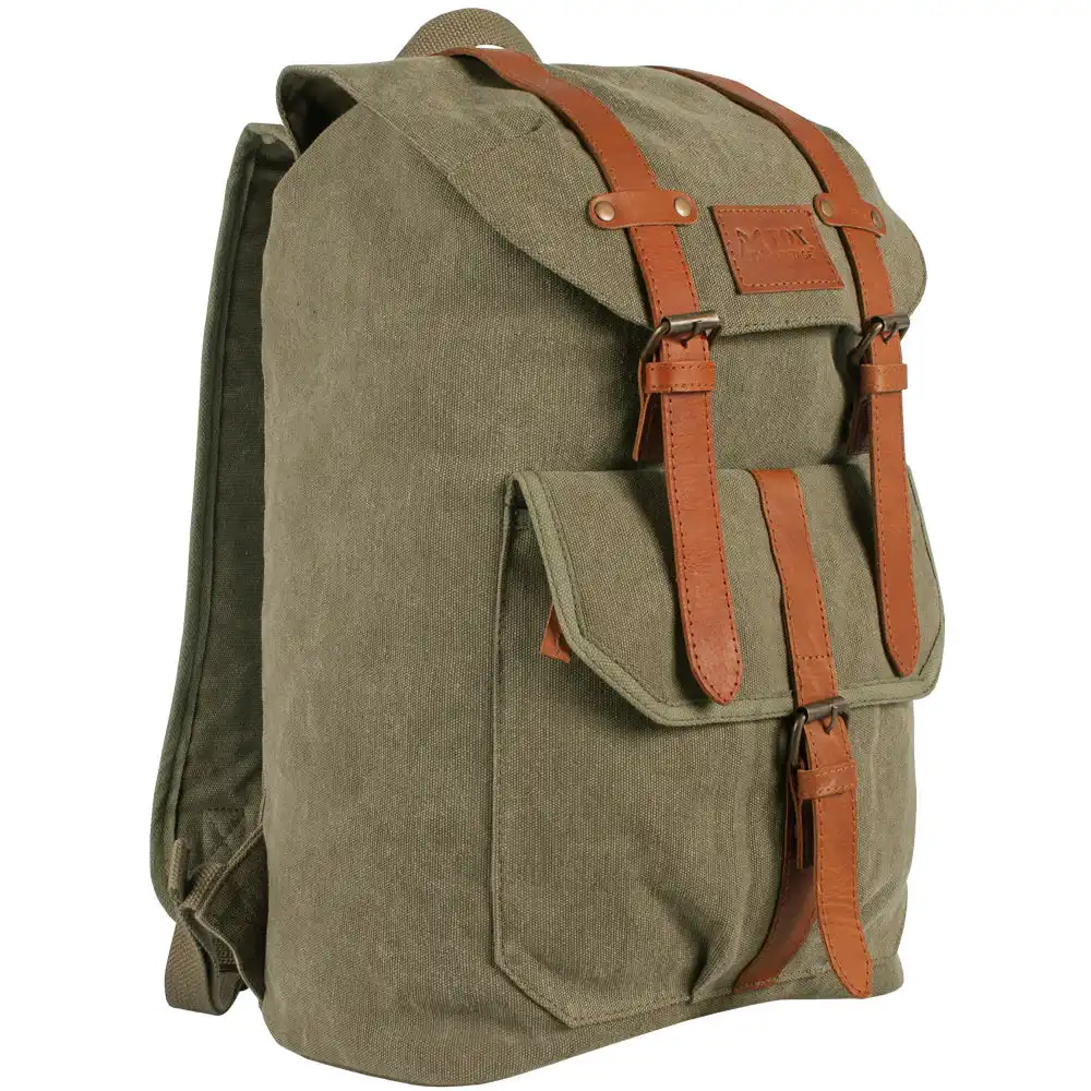 Alternative view of Madridian 17-inch Retro Canvas Backpack