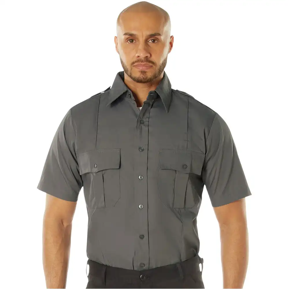 Rothco Short Sleeve 2-Pocket Uniform Shirt
