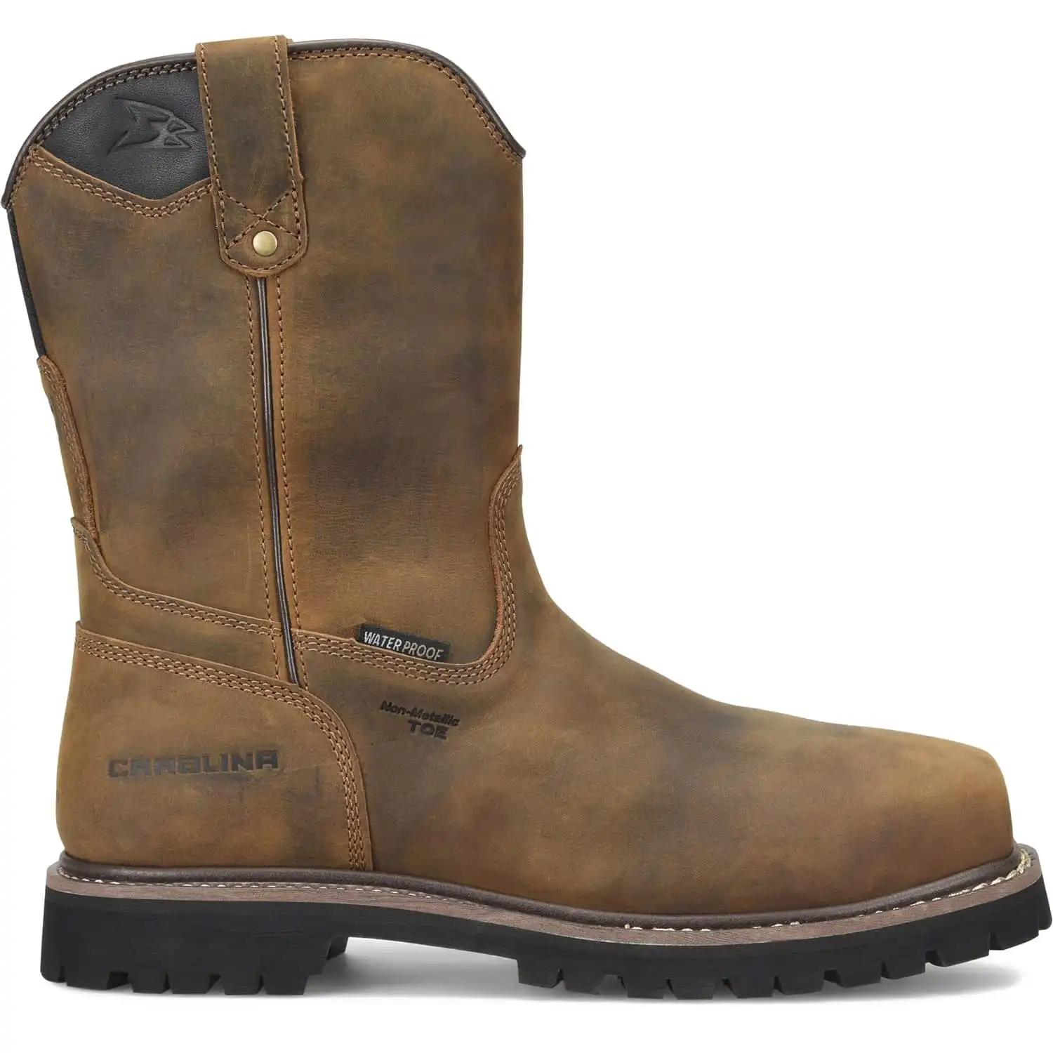 Alternative view of Carolina Judge Men's 10-inch Safety Toe Ranch Wellington Work Boot