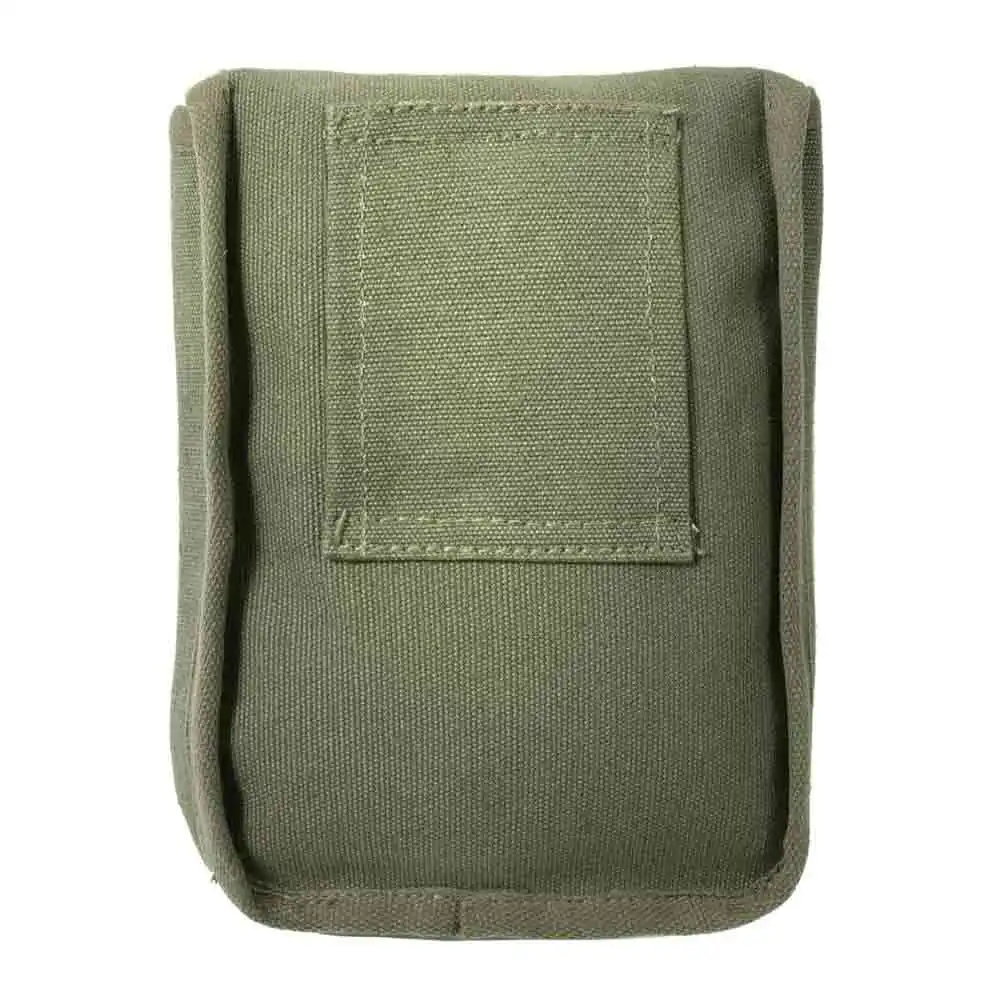 Alternative view of Olive Drab Canvas 2-Pocket Ammo Pouch