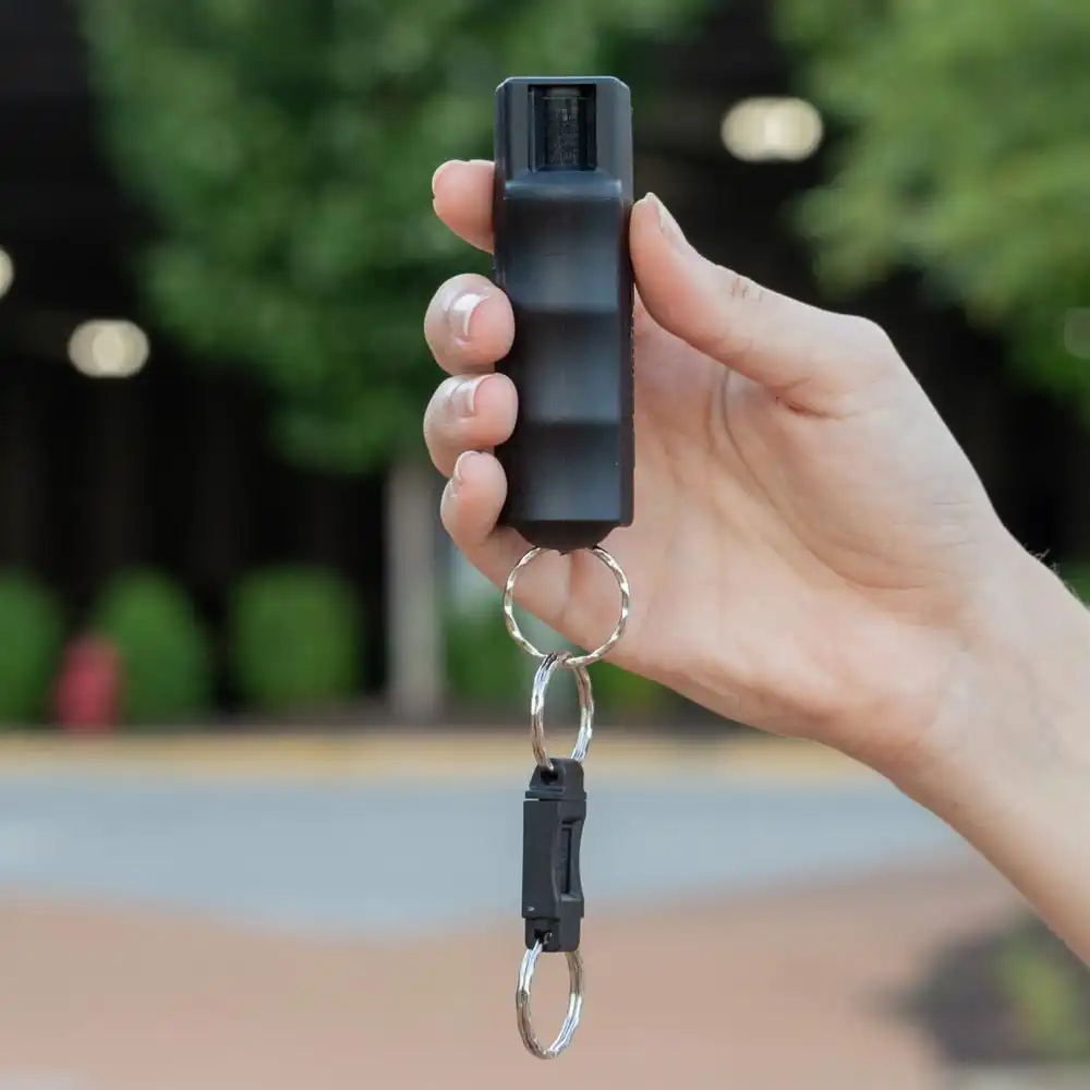 Alternative view of Sabre Self Defense Spray .54 ounce Hardcase with Quick Release Key Clip