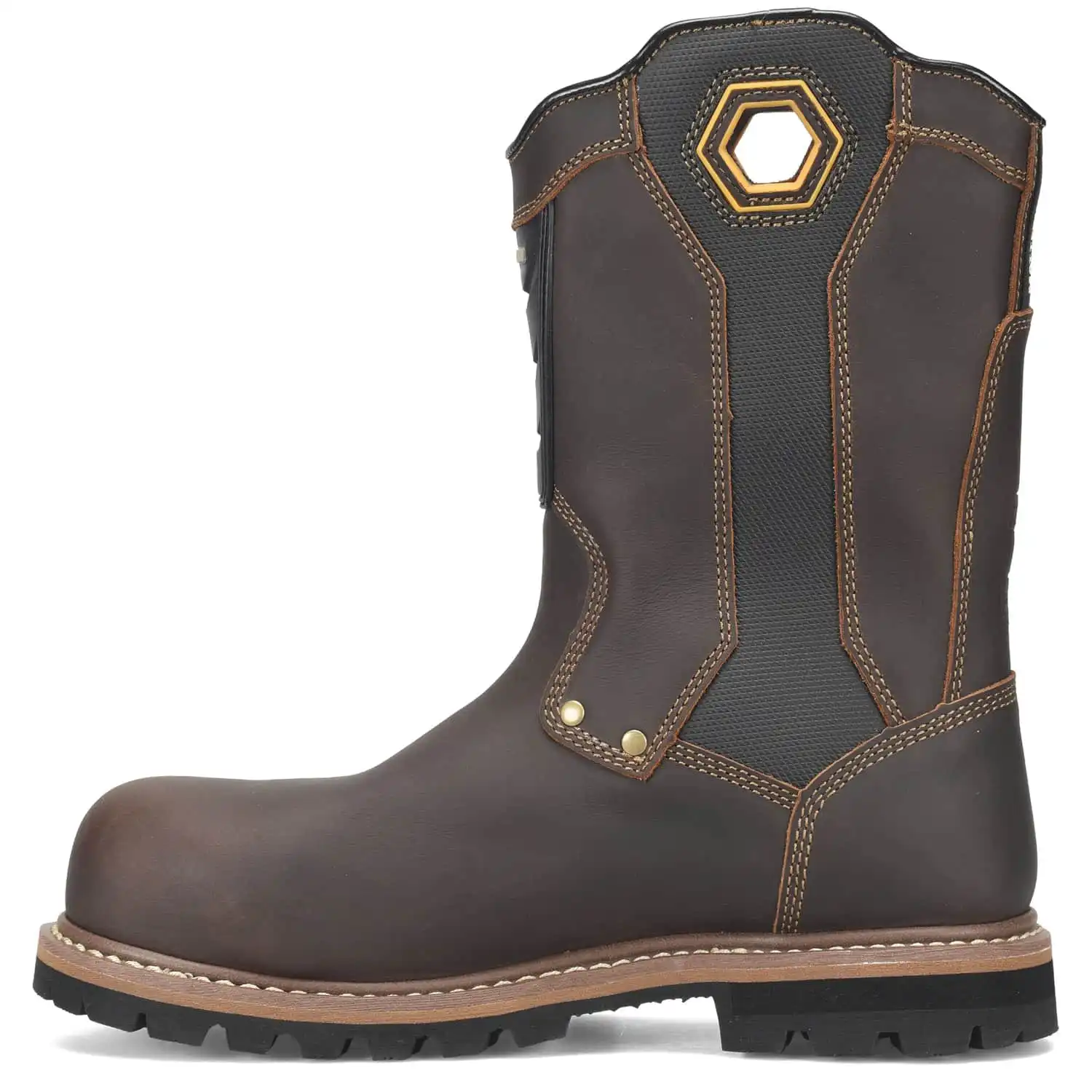 Alternative view of Matterhorn I-Beam MT2552 Men's 10-Inch Safety Toe Ranch Wellington Work Boot