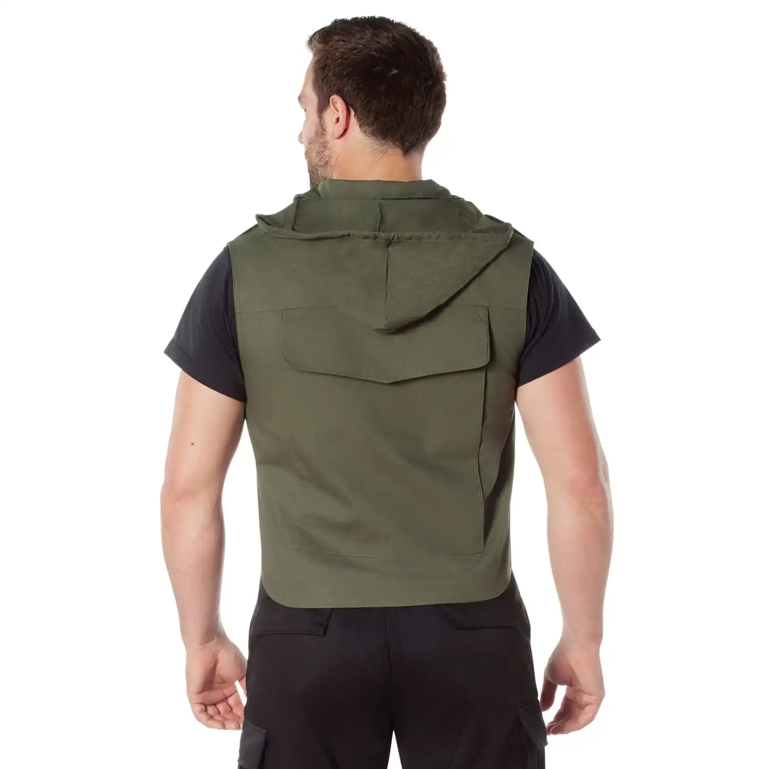 Alternative view of Basic Issue Olive Drab Army Ranger Vest