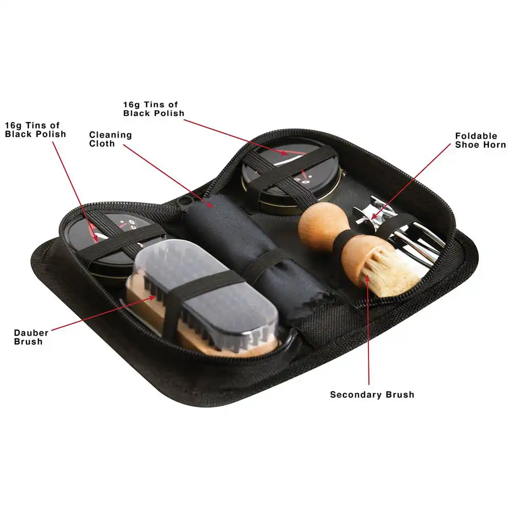 Alternative view of Compact Leather Shoe and Boot Care Kit
