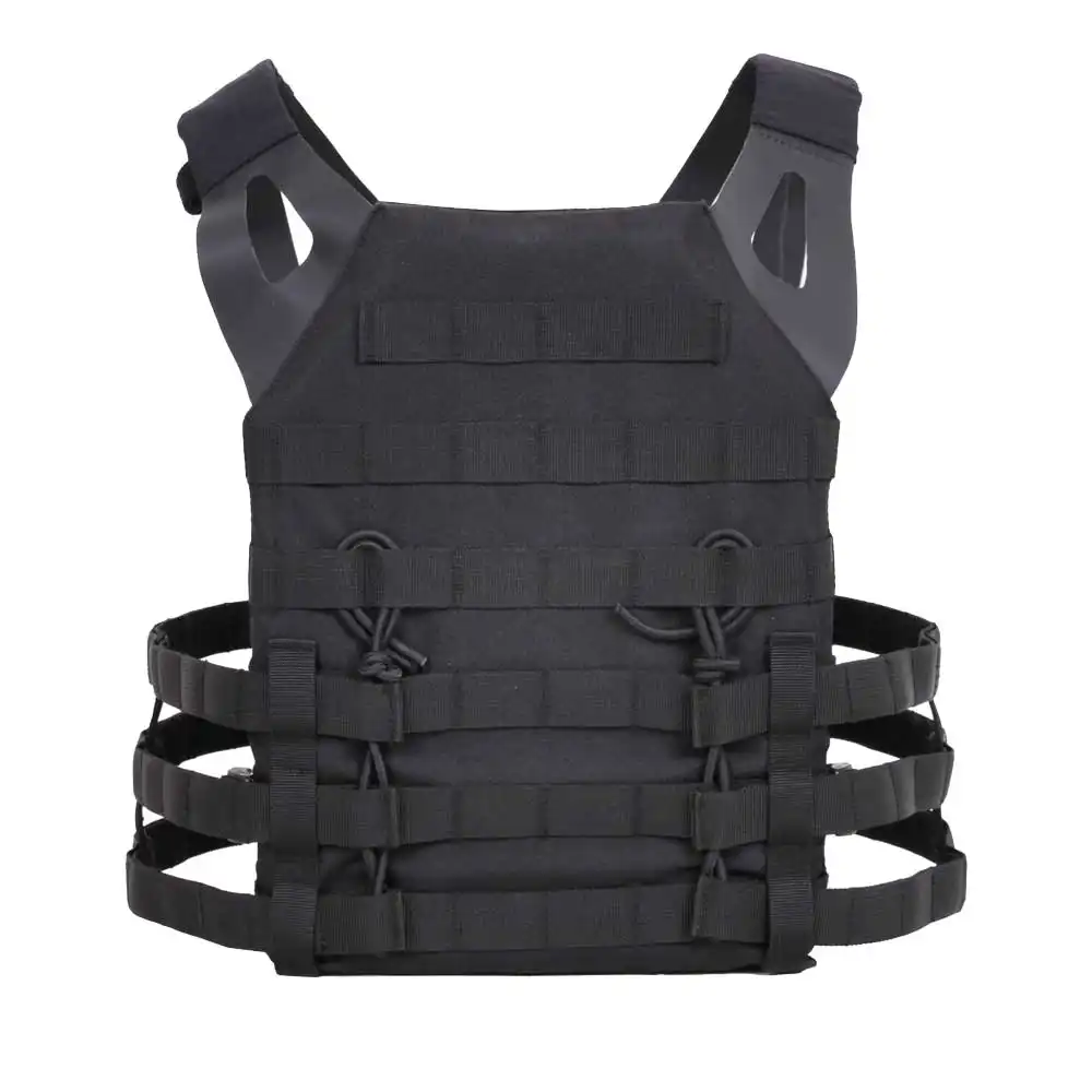 Alternative view of Basic Issue Lightweight Black Plate Carrier Vest