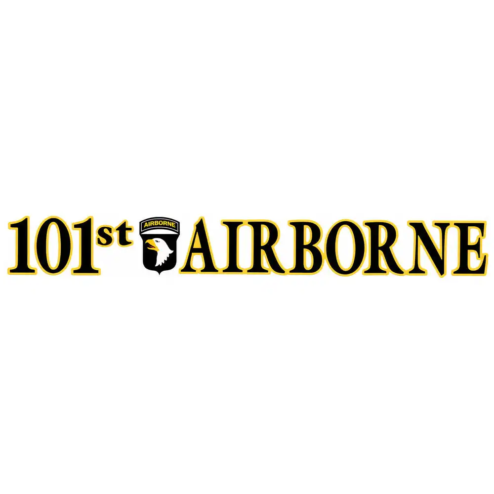 101st Airborne Division Long Sticker