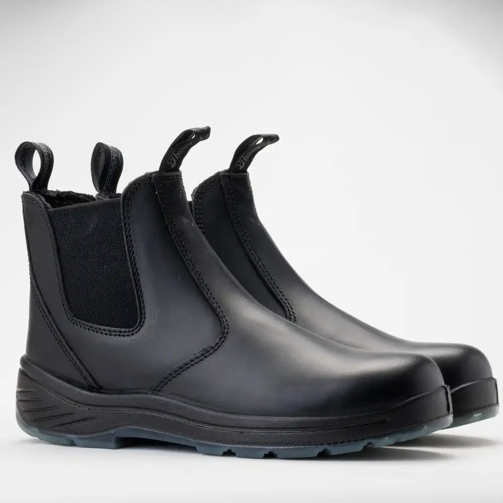 Alternative view of Thorogood Thoro-Flex 6-inch Black Composite Toe Quick-Release Men's Uniform Station Boot - 804-6134