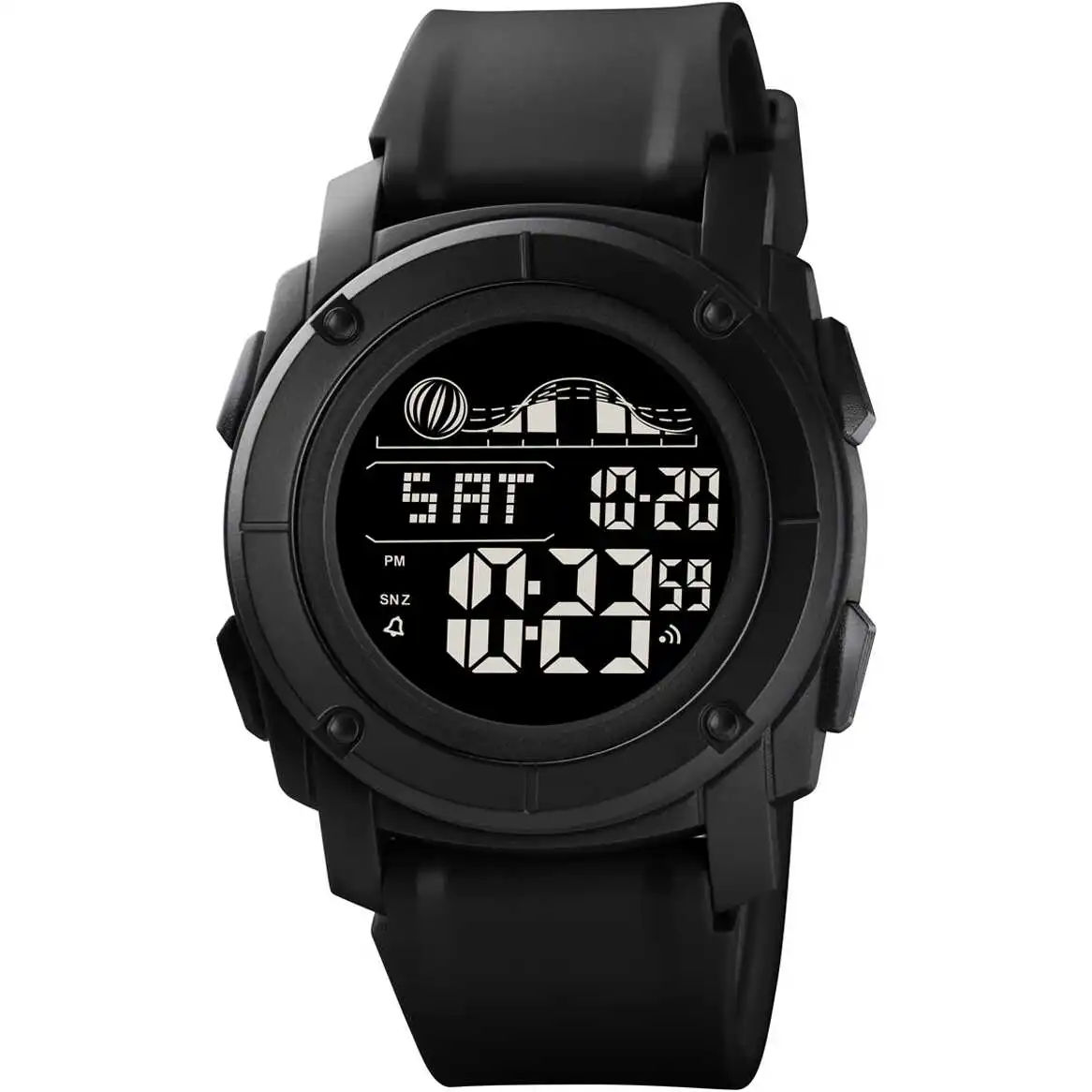 Aquaforce Dark Mode Multi-Function Digital Watch #26-004