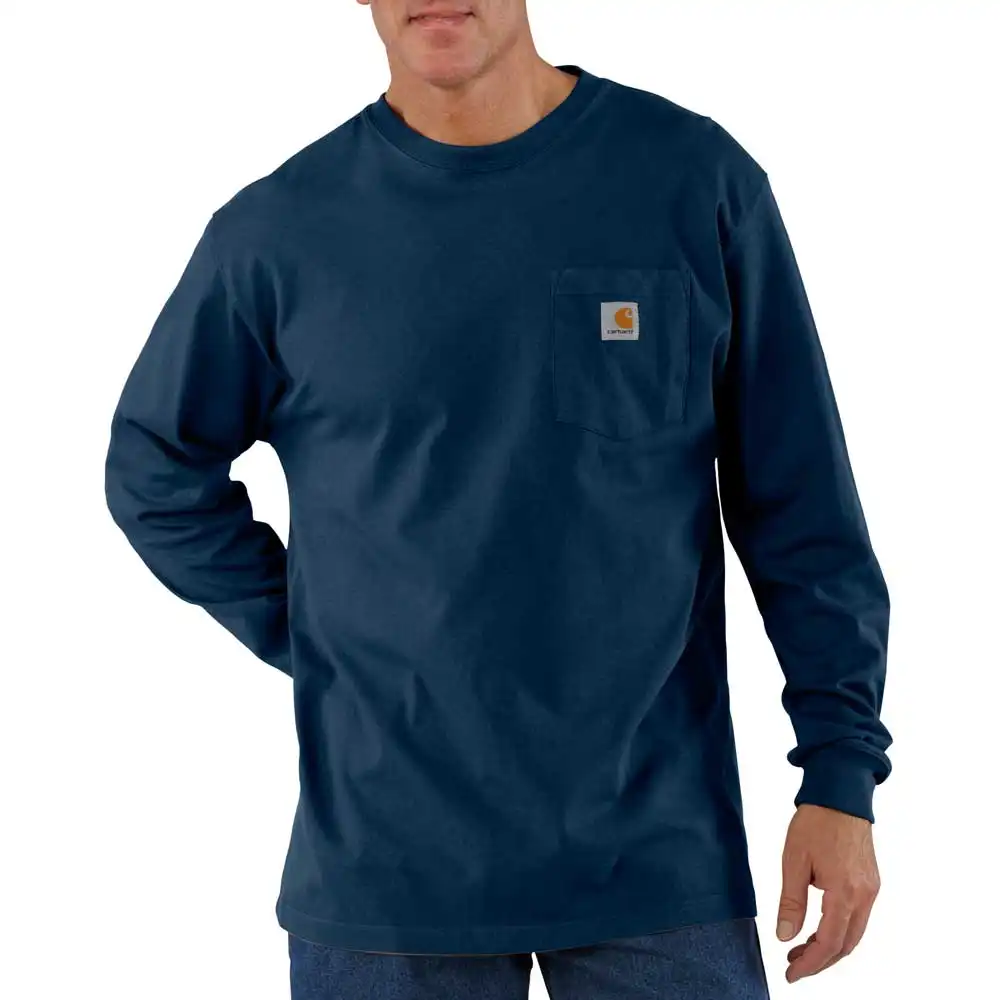 Alternative view of Carhartt Classic Heavyweight Long Sleeve Men's Pocket T-Shirt