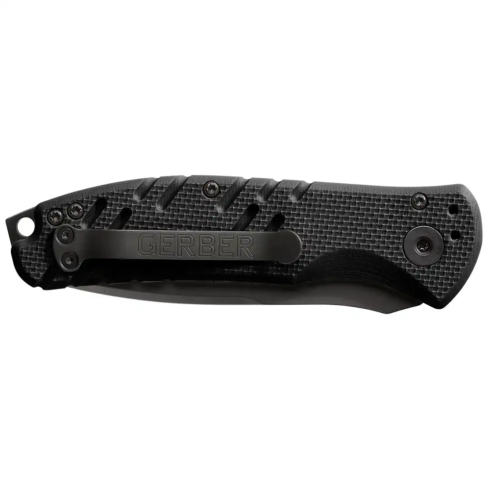 Alternative view of Gerber Propel Auto Black Serrated Automatic Folding Knife