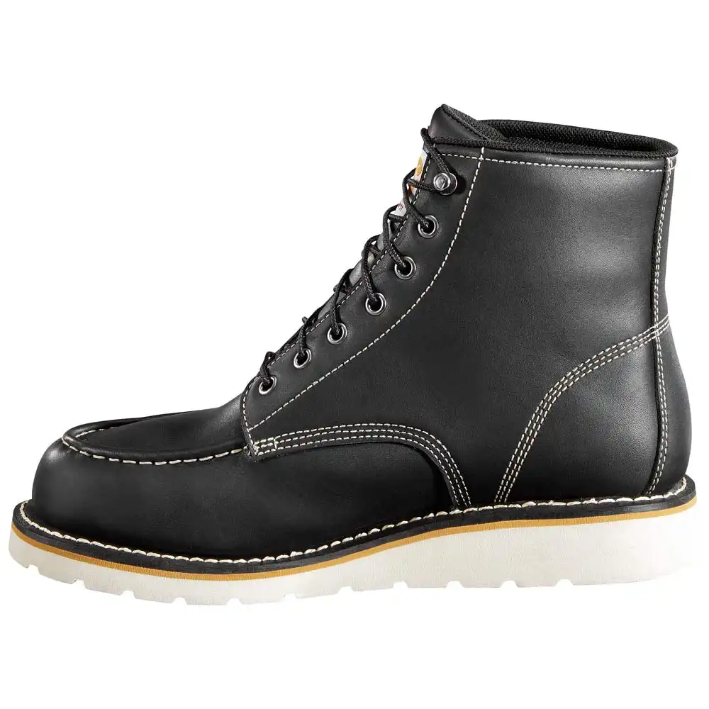 Alternative view of Carhartt 6-Inch Black Moc Toe Wedge Waterproof Work Boot