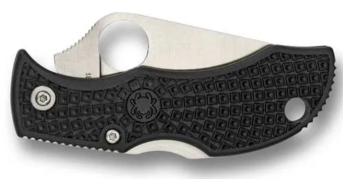 Alternative view of Spyderco Manbug Lightweight Plain Edge Pocket Knife - MBKP