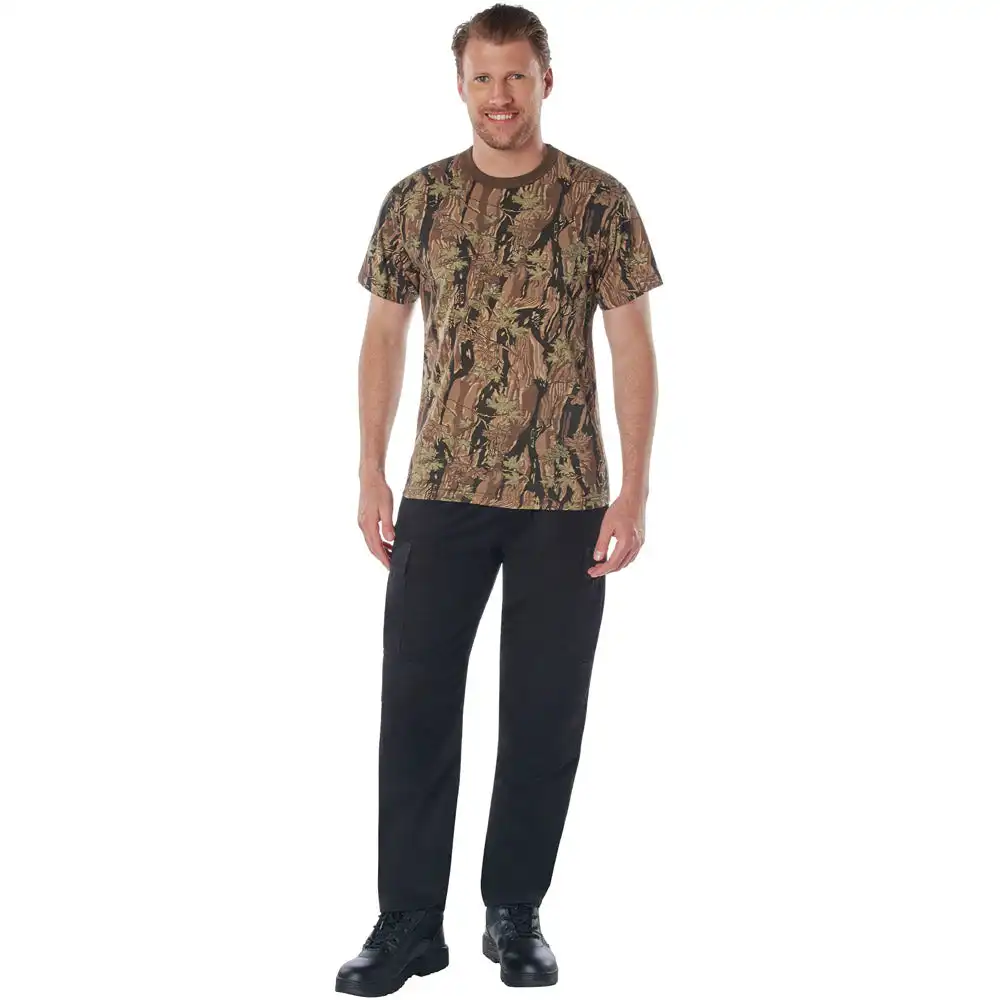 Alternative view of Smokey Branch Camo Short Sleeve T-Shirt