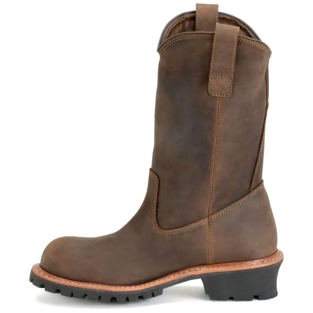 Alternative view of Carolina Men's Well-X 12-inch Waterproof Composite Toe Ranch Wellington Logger Work Boot
