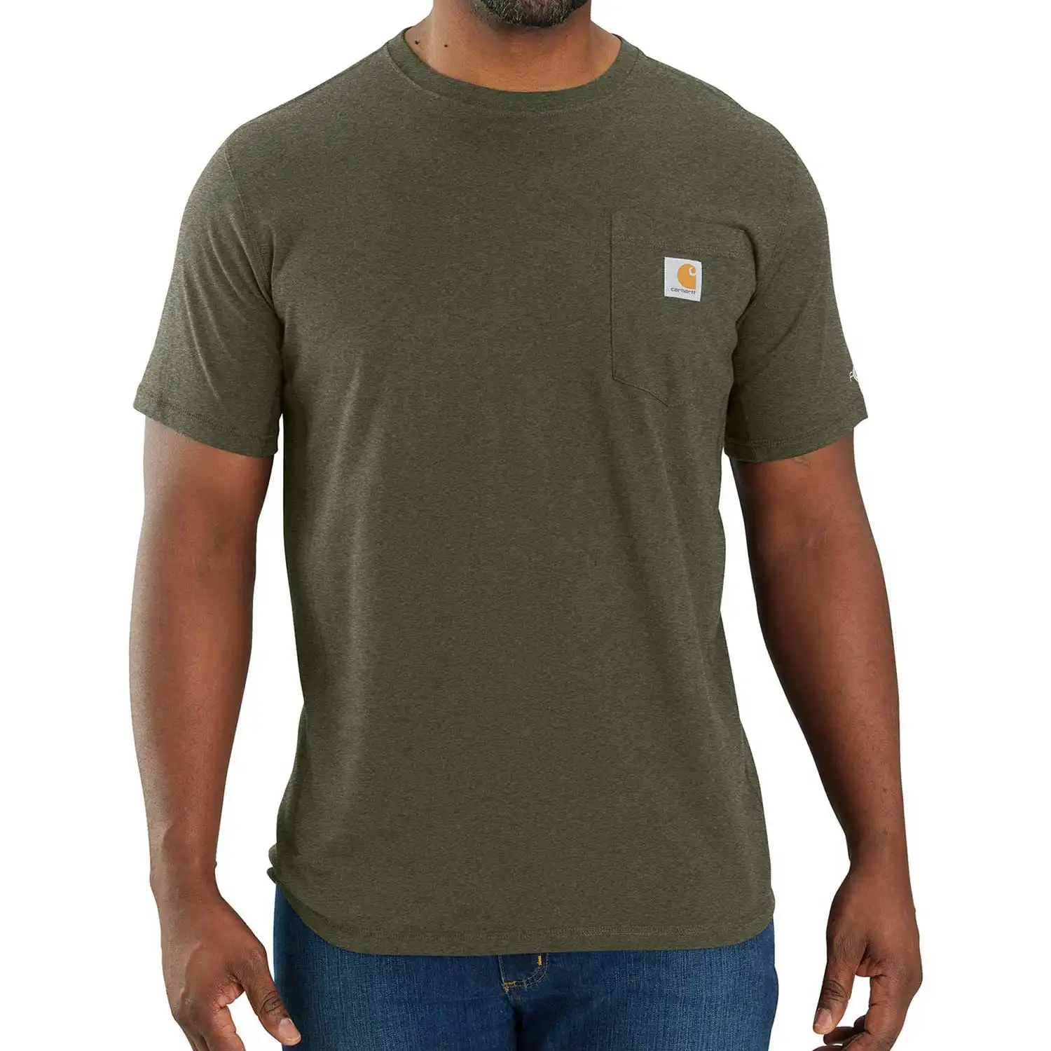 Alternative view of Carhartt Force Relaxed Fit Midweight Short-Sleeve Pocket T-Shirt