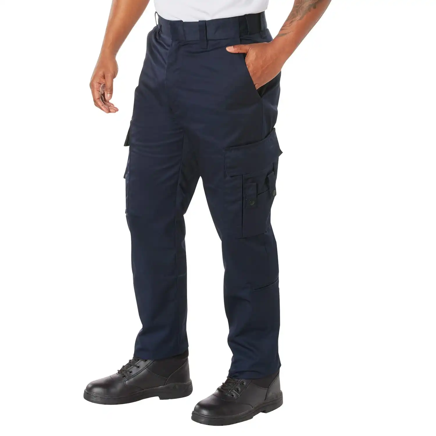 Alternative view of Men's Dark Blue EMS/EMT Uniform Pants