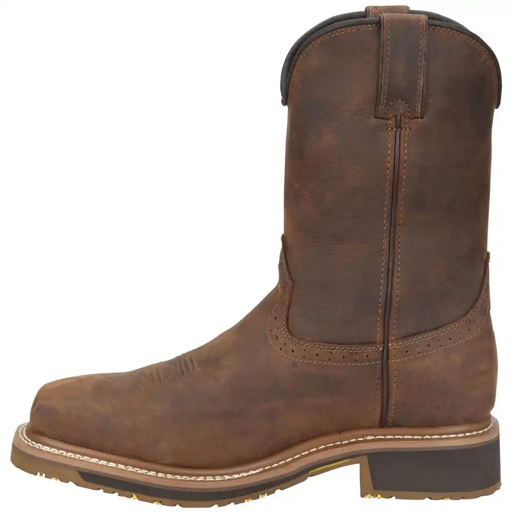 Alternative view of Carolina Men's Anchor 10-inch Waterproof Composite Square Toe Roper Work Boot
