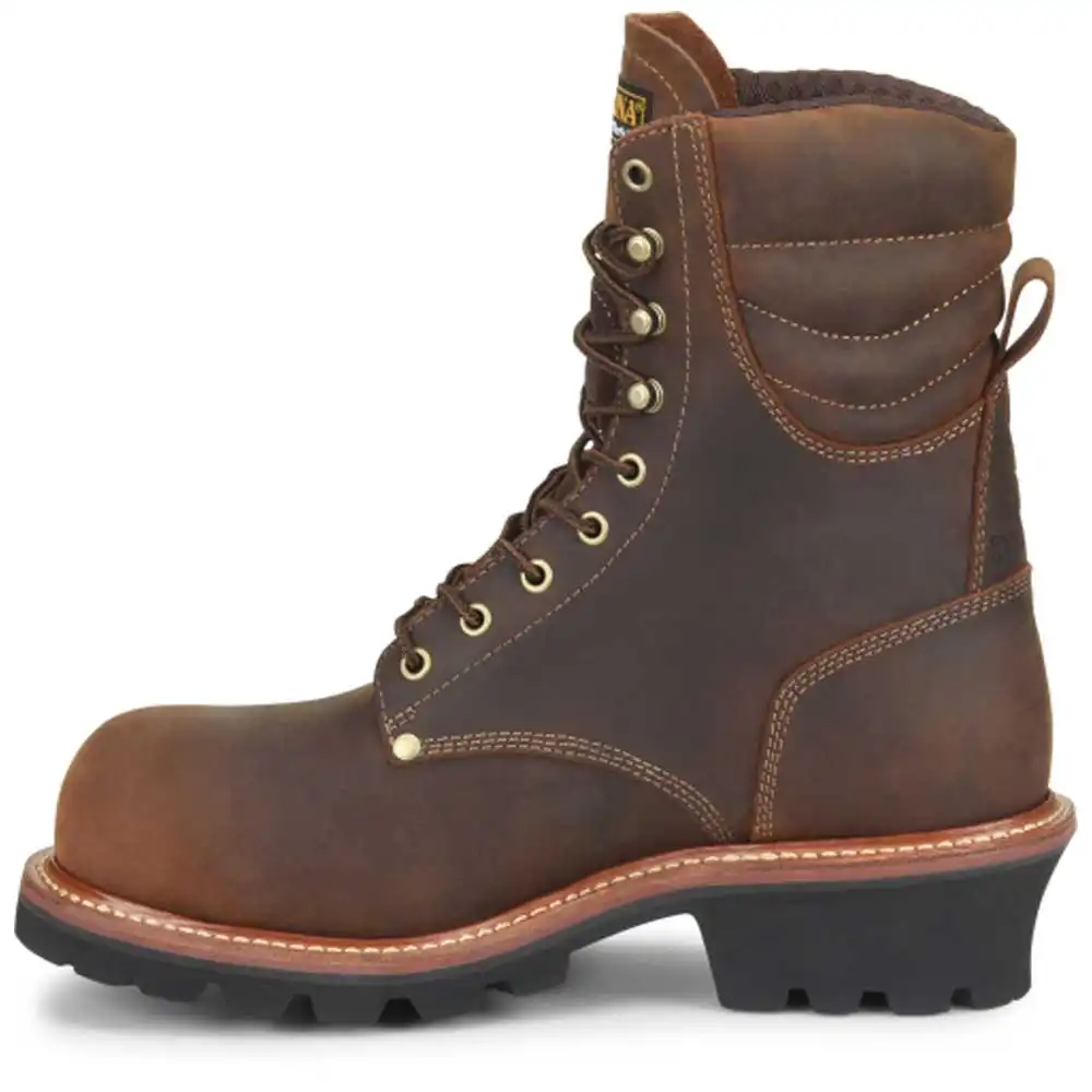Alternative view of Carolina Hemlock Men's 9-Inch Composite Toe Waterproof Logger