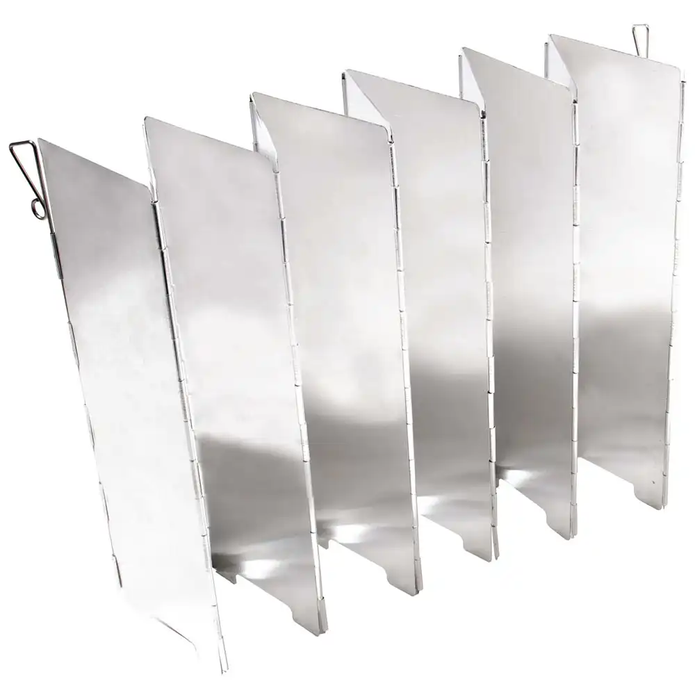 Alternative view of Portable Folding Windscreen for Backpacking Stove