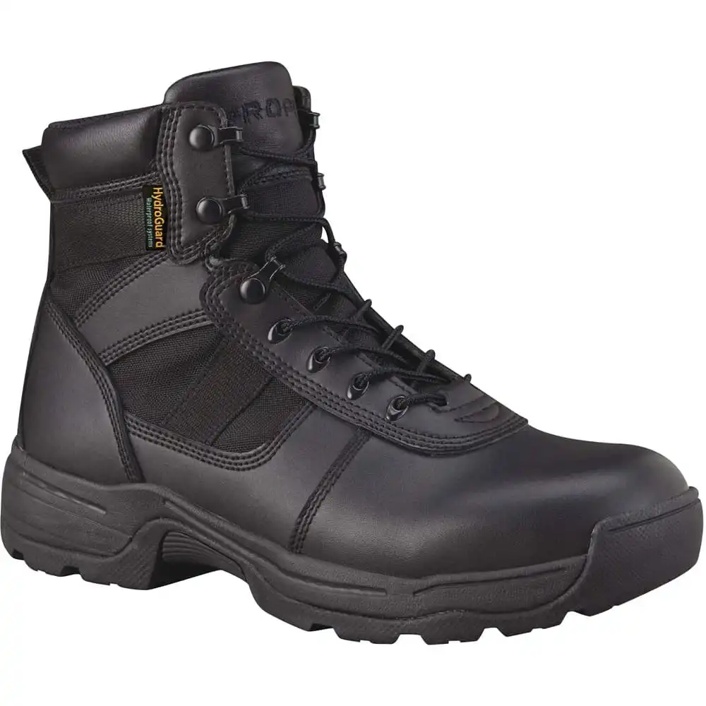 Propper Series 100 6-inch Side Zip Boot Waterproof Composite Safety Toe Black Tactical Boot