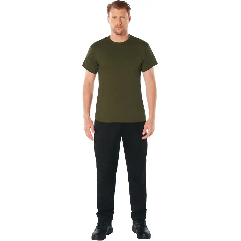 Alternative view of Olive Drab Moisture Wicking T-Shirt
