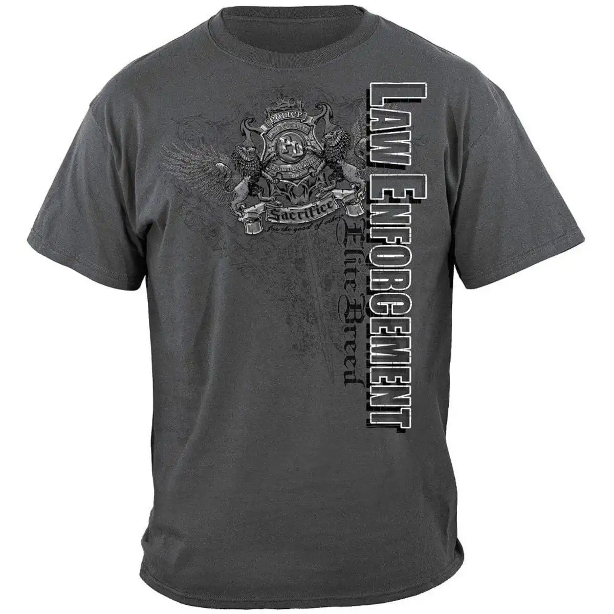 Alternative view of Elite Breed 'For the Good of Others' LE T-Shirt - Charcoal