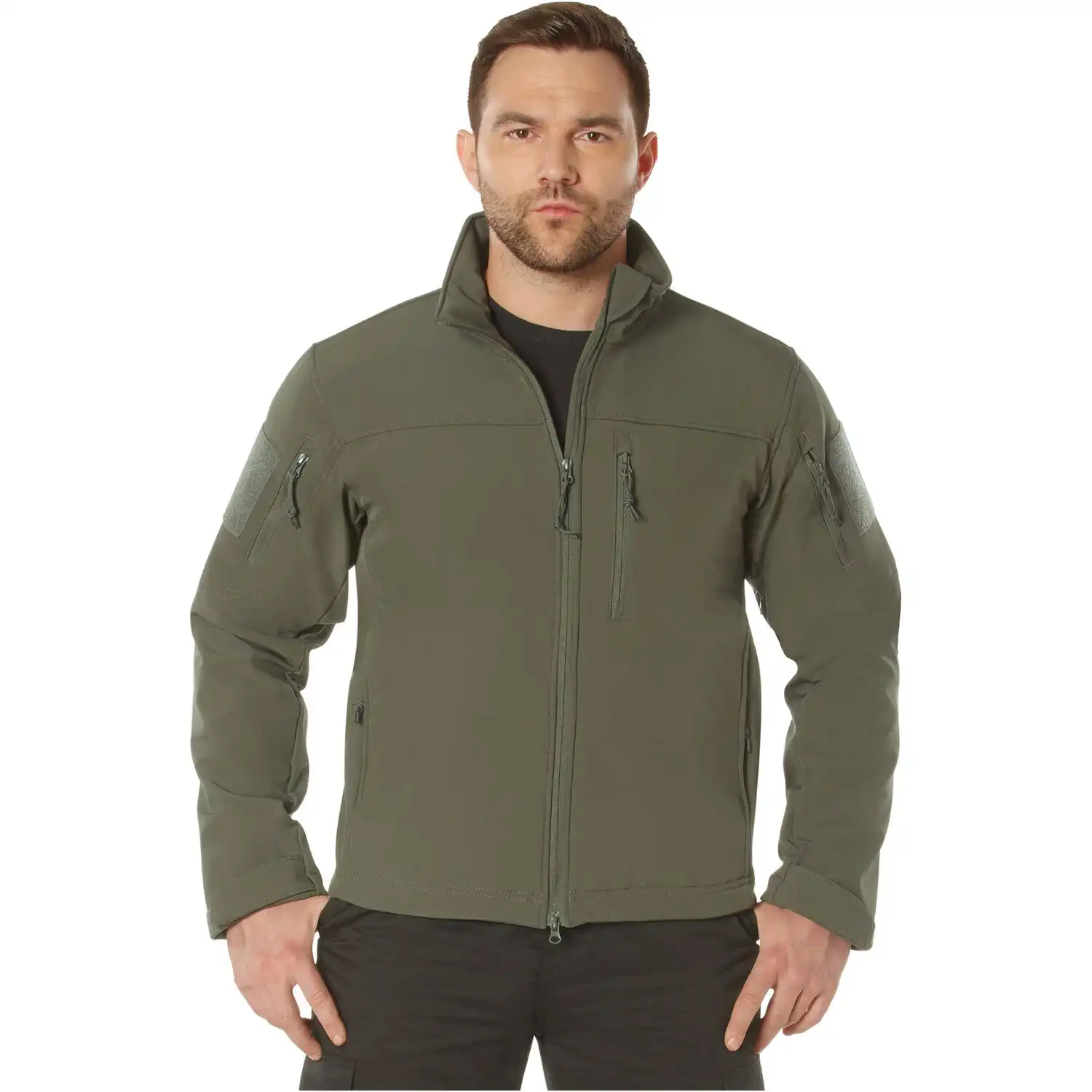 Alternative view of Spec Ops Men's Stealth Softshell Tactical Jacket