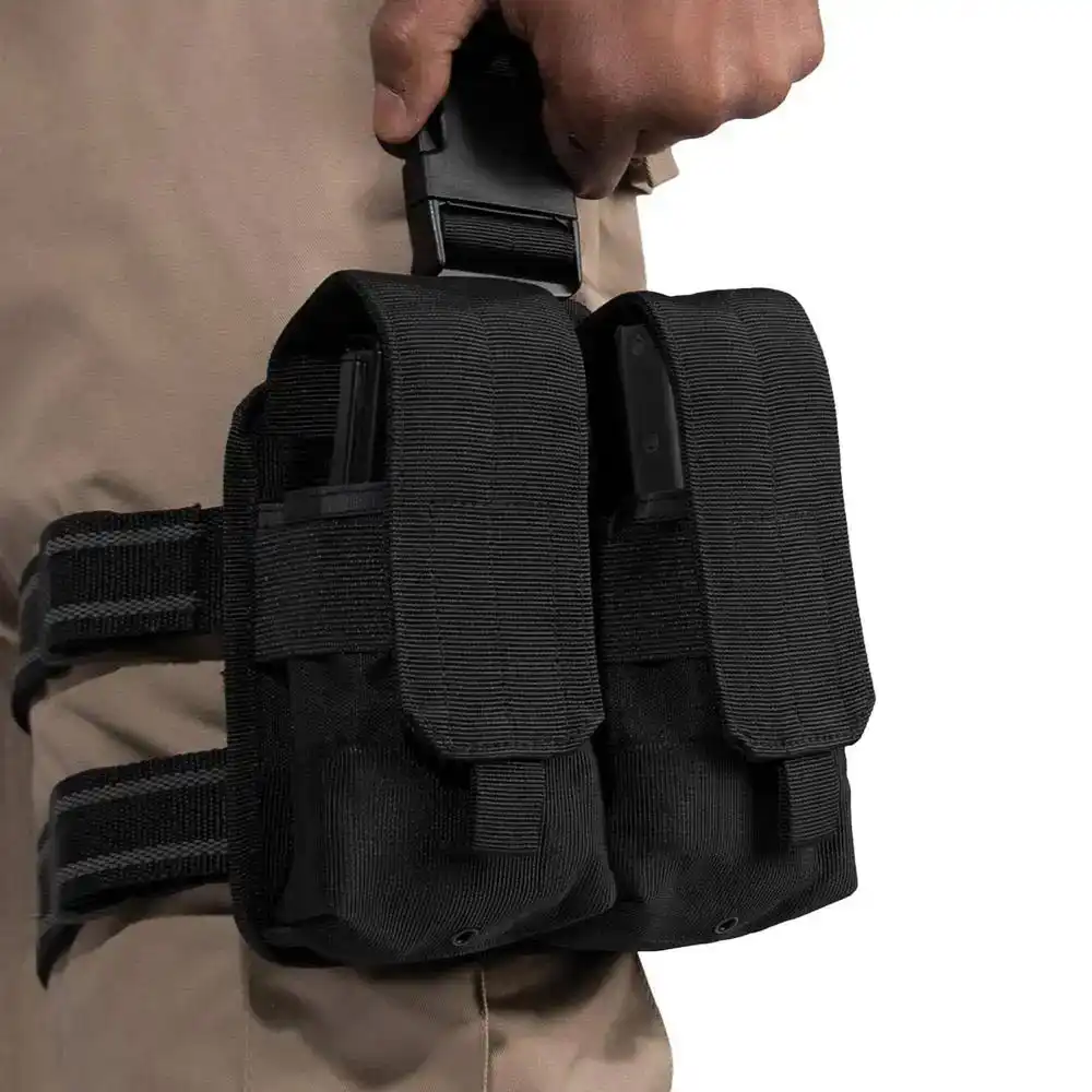 Alternative view of Rothco Drop Leg Double Rifle Mag Pouch
