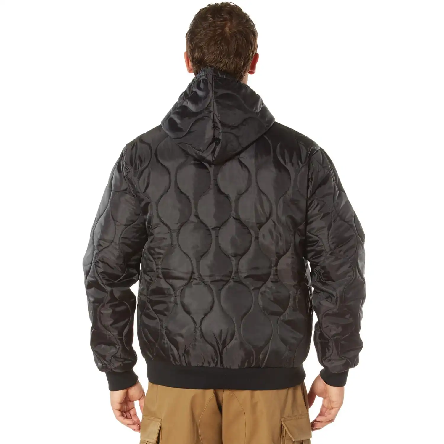 Alternative view of Rothco Quilted Woobie Hooded Sweatshirt