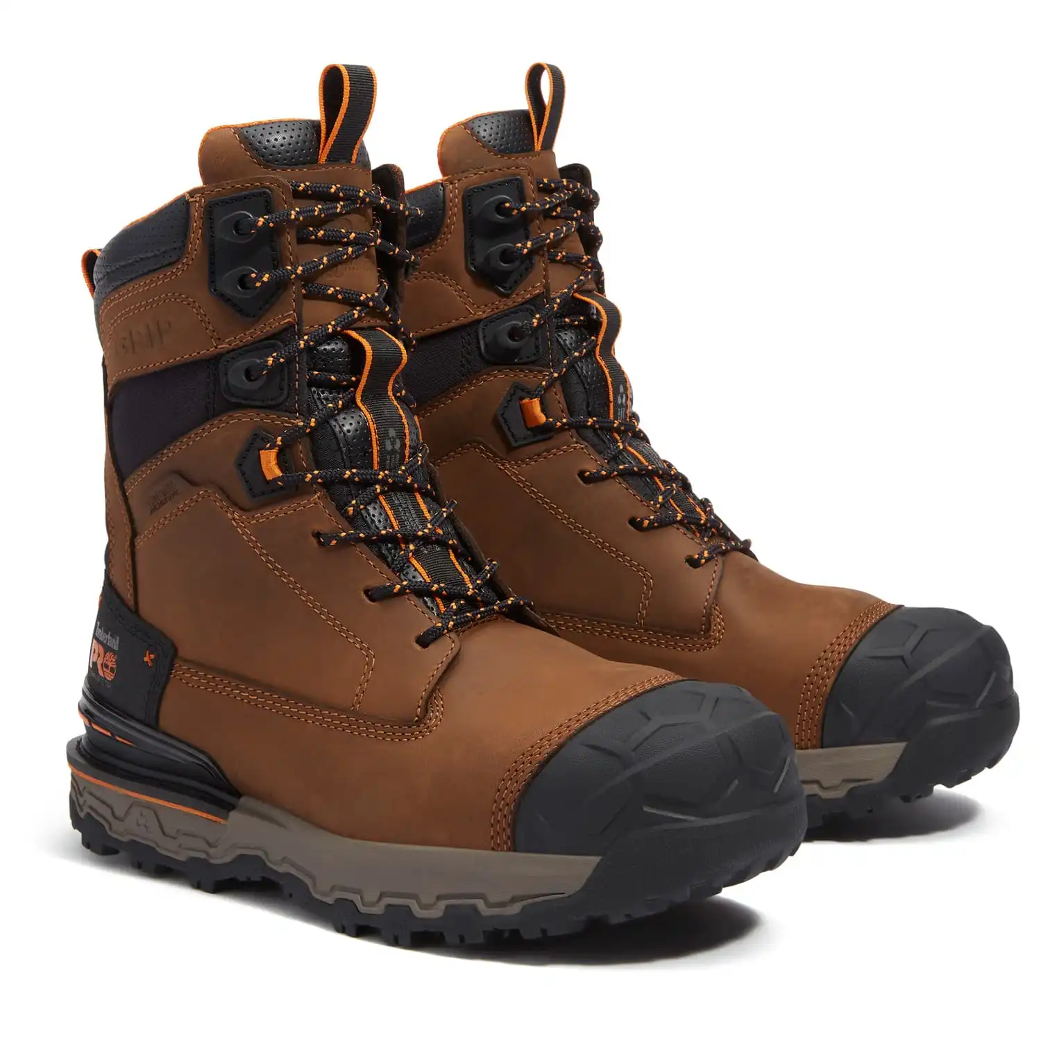 Timberland Pro Boondock Ultralight Composite Safety Toe 8-Inch Waterproof Men's Work Boot