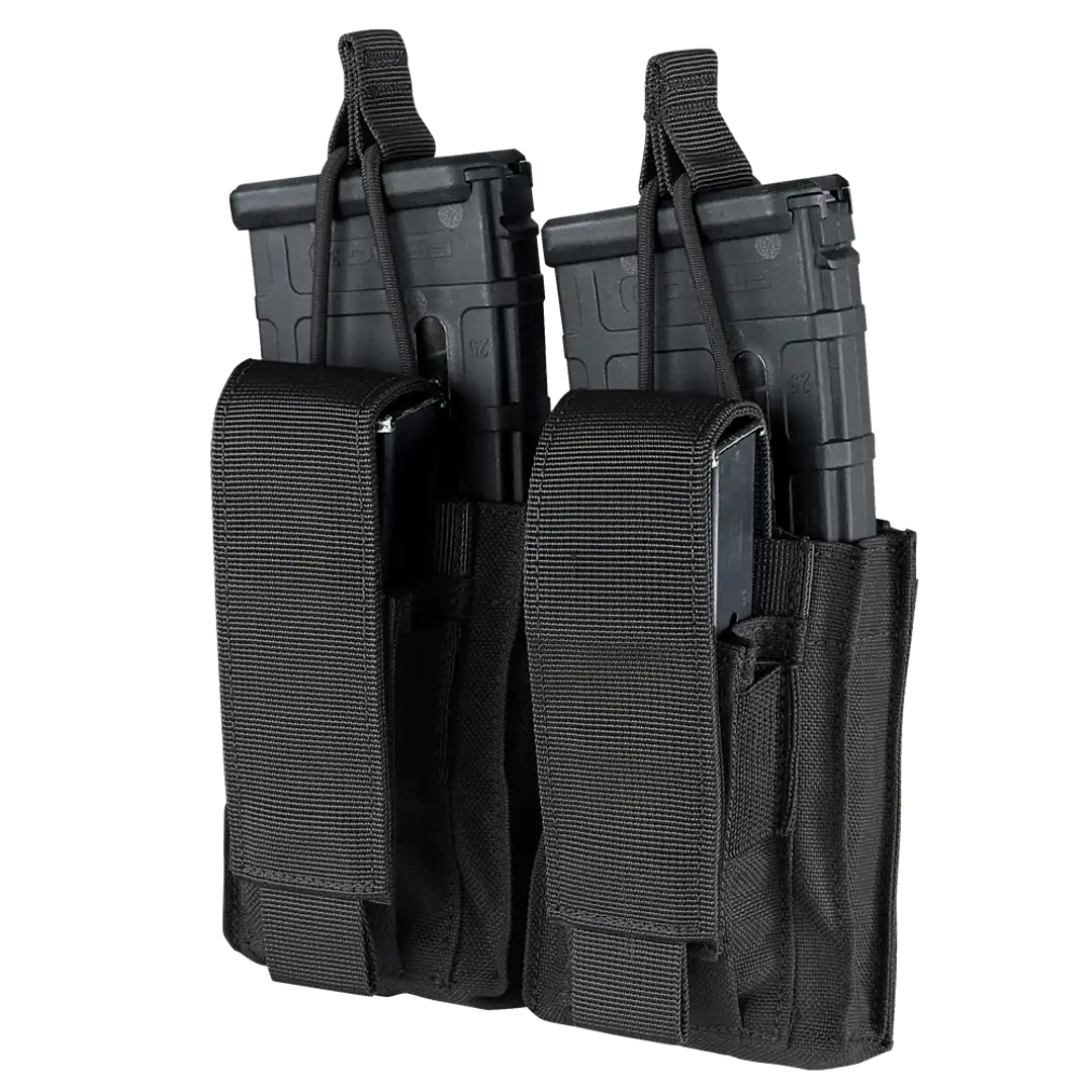 Alternative view of Condor Double Kangaroo AR/M4/Pistol Mag Pouch