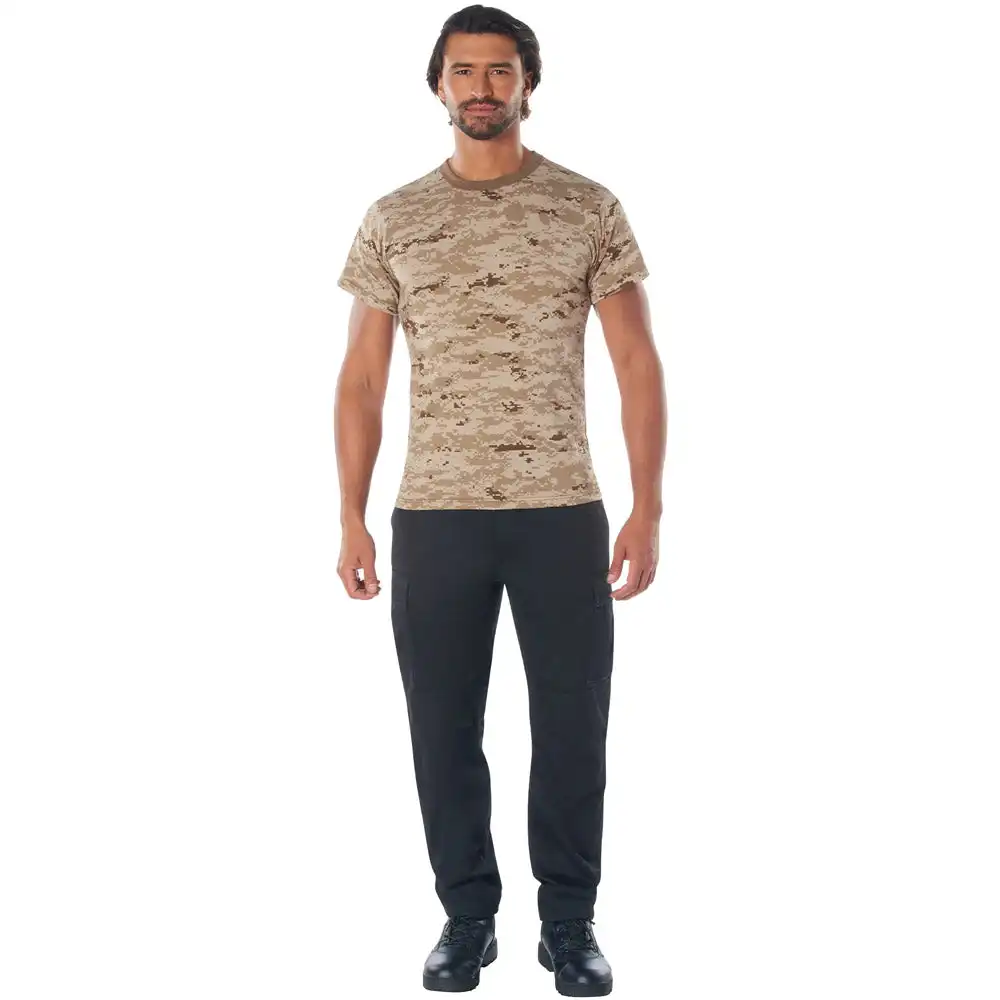Alternative view of Desert Digital Camo Short Sleeve T-Shirt