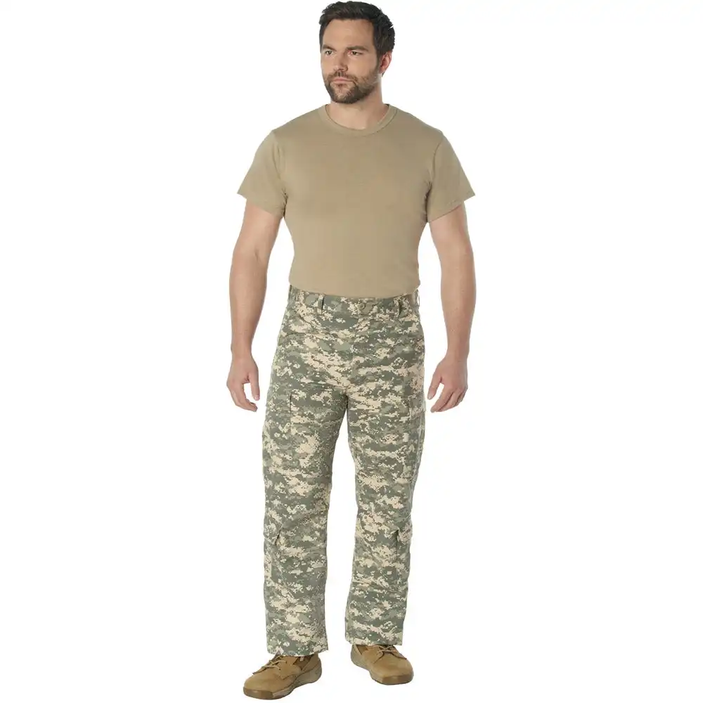 Alternative view of ACU Digital Camouflage Vintage Paratrooper Cargo Pants